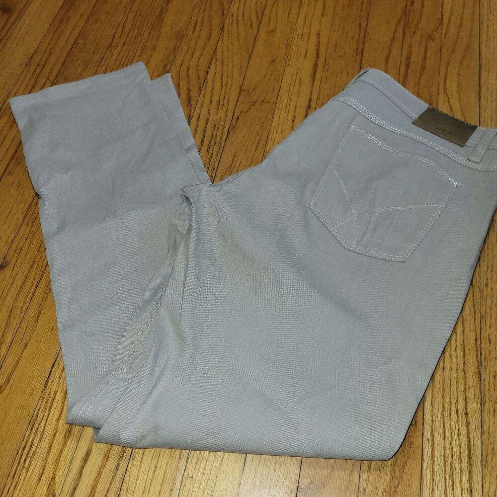 BRAX COOPER Feel Good  Cooper Fancy REG FIT  STRETCH PANT 36W 34L OFF Beige GOLF